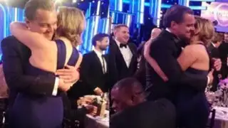 Espectáculo Internacional: así fue el reencuentro entre Leonardo DiCaprio y Kate Winslet