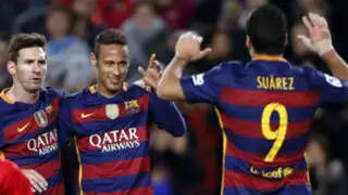 Liga española: Barcelona arrolló 6-0 al Athletic de Bilbao en Camp Nou