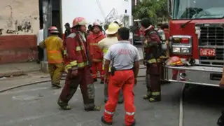 Centro de Lima: incendio en antiguo solar dejó dos familias afectadas