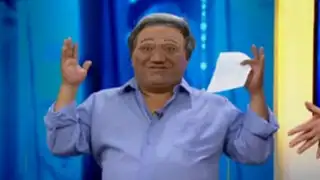 ‘César Acuñao’ y una divertida parodia en Panamericana Espectáculos