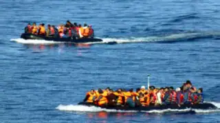 Grecia: rescatan a decenas de refugiados en el mar Egeo