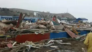 Chorrillos: cebicherías ubicadas en playa Agua Dulce fueron demolidas