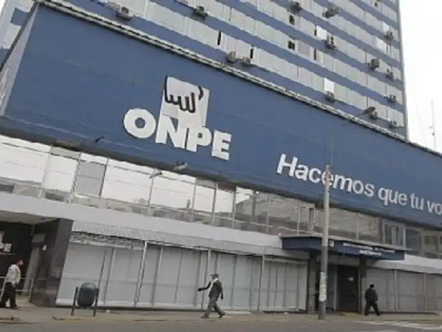 Denuncian a la ONPE por presunta irregularidad en adjudicación de contrato