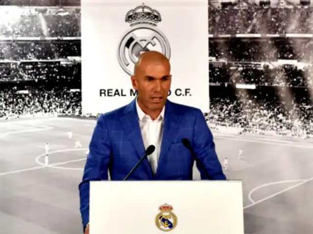 Bloque Deportivo: Zinedine Zidane es el nuevo DT del Real Madrid