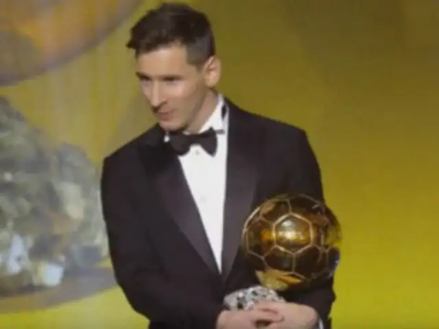 Lionel Messi es el ganador del Balón de Oro 2015