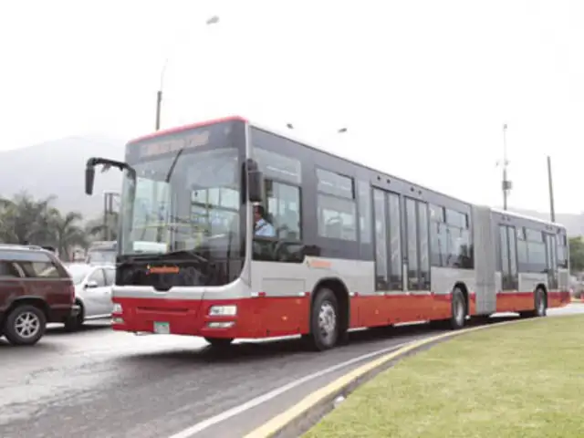 Protransporte presentó flota de 68 buses nuevos para corredor Javier Prado