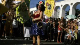 Brasil: protestas en celebraciones previas al Carnaval de Río