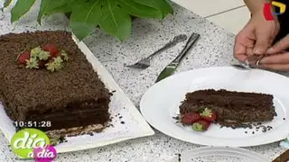 Aprende la fácil receta para preparar torta de chocolate casera