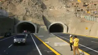 Amplían horario de acceso a túneles Santa Rosa y San Martín