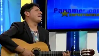 Max Castro cuenta sus proyectos musicales en Panamericana Espectáculos