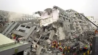 Asciende a 40 el número de muertos por terremoto en Taiwán
