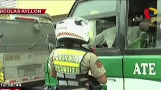 Municipalidad de Lima realiza operativo contra unidades de ‘El Chosicano’