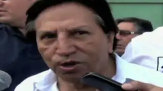 Tacna: Alejandro Toledo incómodo por resultados en simulacro de votación