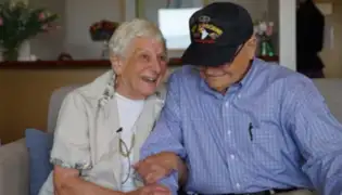 Australia: pareja se reencuentra después de 72 años