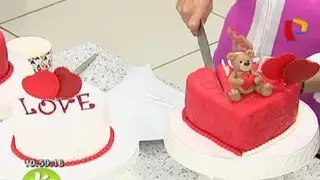Pasos para preparar una torta ideal para celebrar el Día de San Valentín