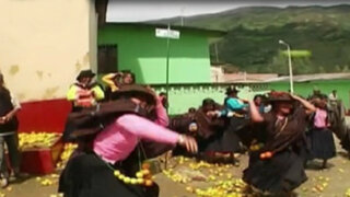 'La guerra de las naranjas': conozca esta divertida tradición huanuqueña