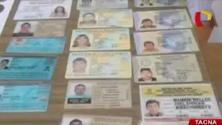 Tacna: agentes del grupo Terna desbaratan red de falsificadores
