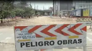 Surco: obras abandonadas en avenida Tomás Marsano generan malestar en vecinos
