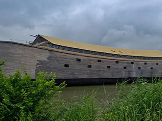 FOTOS: carpintero construyó la réplica más impresionante del Arca de Noé en Holanda