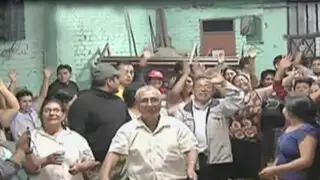 Desalojan a dirigente de mercado en San Juan de Lurigancho