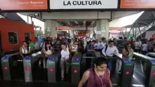 Metro de Lima refuerza seguridad por inicio de clases