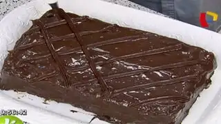 Turrón de chocolate: aprende los pasos para preparar este rico postre