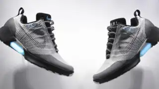 VIDEO: las zapatillas que se atan solas ya son una realidad