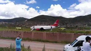 Cusco: suspenden vuelos tras accidente en aeropuerto Velasco Astete