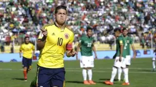 Colombia venció 3-2 a Bolivia en La Paz por las Eliminatorias