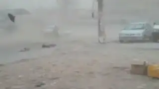 Nepal: tormenta de arena provoca grandes estragos