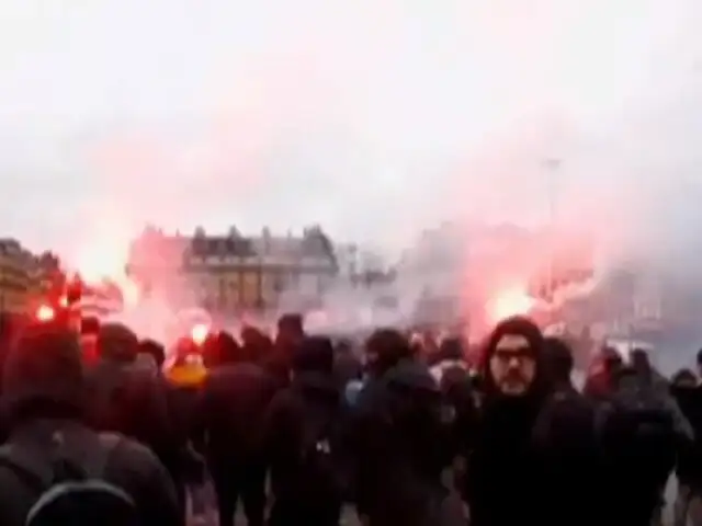 Francia: realizan masiva protesta en contra de la reforma laboral