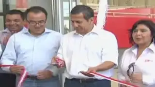 Ollanta Humala inauguró aeropuerto internacional en Pisco