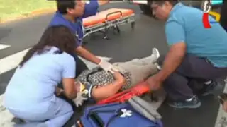 Taxista atropella a anciana en San Miguel