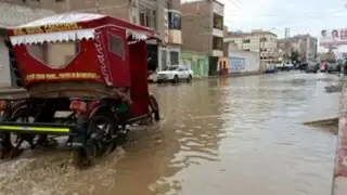 Chiclayo soportó diez horas de intensa lluvia
