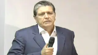 Alan García no se presentó ante Comisión Lava Jato