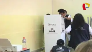 Electores reportaron fallas en sistema de voto electrónico