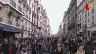 Multitudinaria protesta contra reforma laboral en Francia