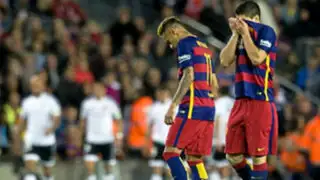 ¡Volvió a tropezar!: Barcelona cayó 1-2 ante Valencia en el Camp Nou