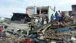Fuertes réplicas desatan el pánico en la costa norte de Ecuador