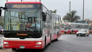 Buses que ingresaron al corredor Javier Prado tienen millonarias multas