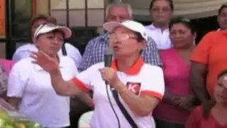 Huaral: Susana Higuchi reitera apoyo a su hija Keiko Fujimori