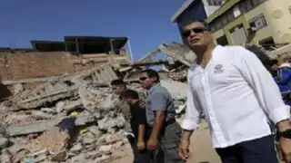 Ecuador: Rafael Correa declara ocho días de luto por terremoto