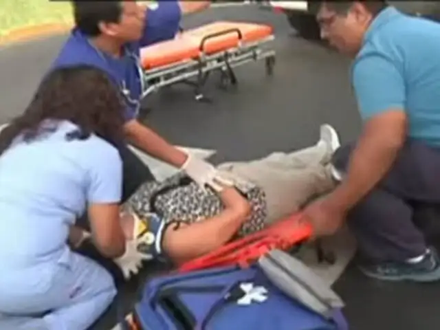Taxista atropella a anciana en San Miguel