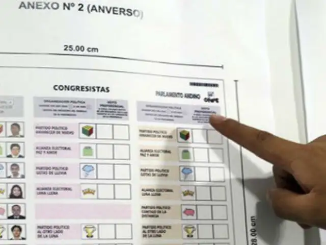 Elecciones 2016: conoce la forma correcta de votar en estos comicios