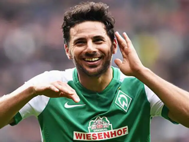 Claudio Pizarro volvió a anotar y se convirtió en el único goleador histórico de Werder Bremen