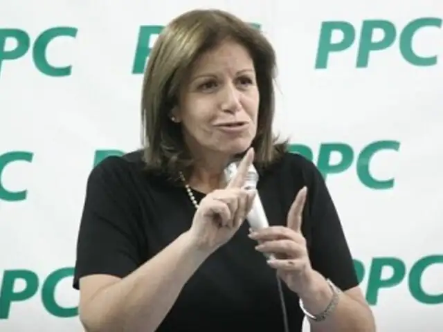 Lourdes Flores apoyará reforma del PPC tras derrota de Alianza Popular