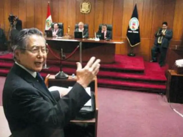 Tribunal Constitucional rechazó anular sentencia a Alberto Fujimori