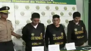 Policía captura a delincuentes con armas y droga en Lima norte