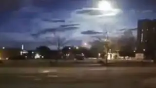 VIDEO: policía asegura haber grabado un supuesto meteorito en Estados Unidos