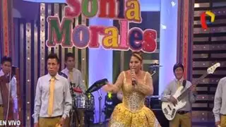 Sonia Morales puso a bailar a todos en Porque Hoy es Sábado con Andrés